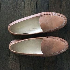 Cole Haan leather slip on flats